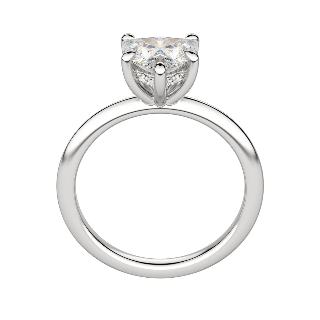 HERA CLASSIC HEART CUT MOISSANITE ENGAGEMENT RING