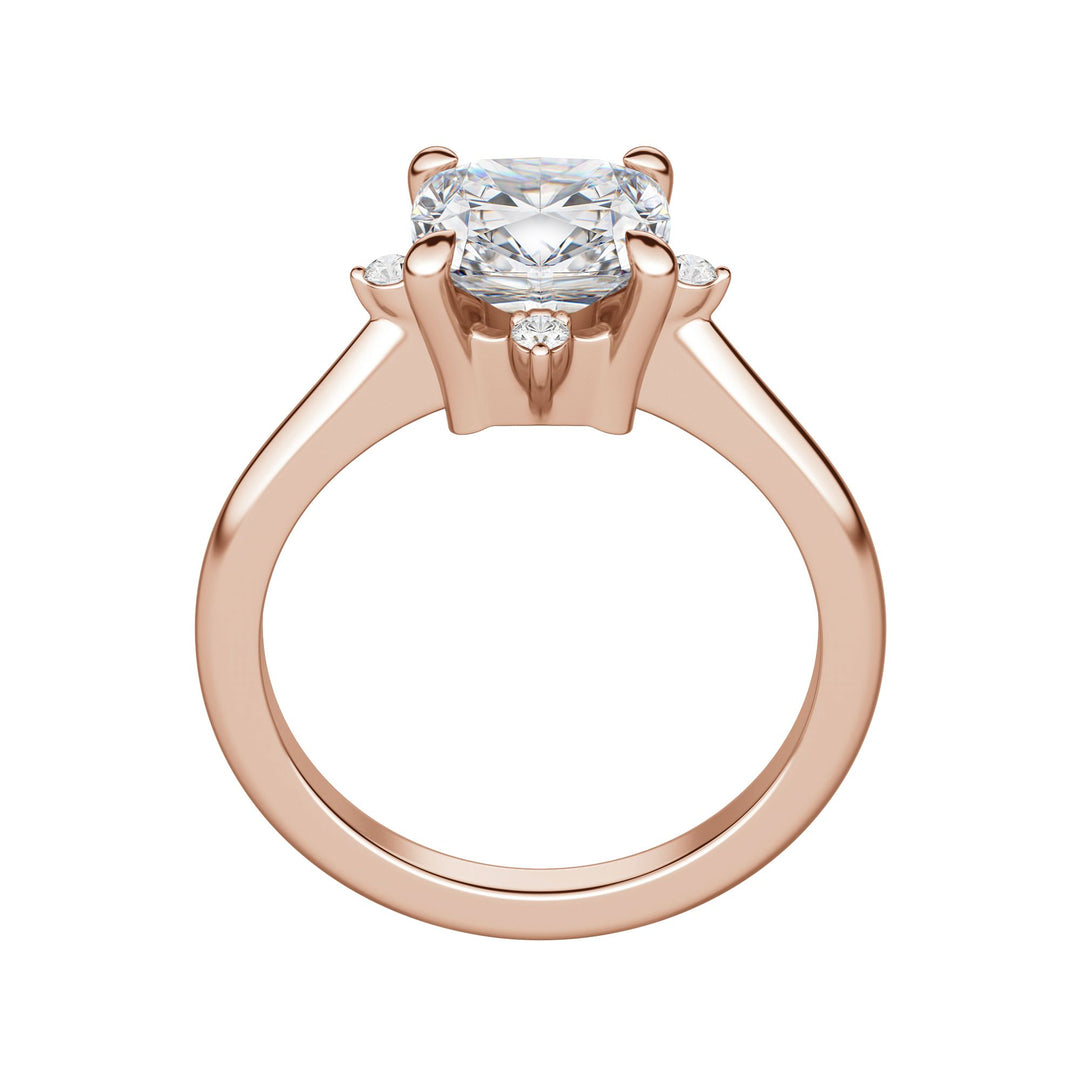 NOVA CLASSIC CUSHION CUT MOISSANITE ENGAGEMENT RING