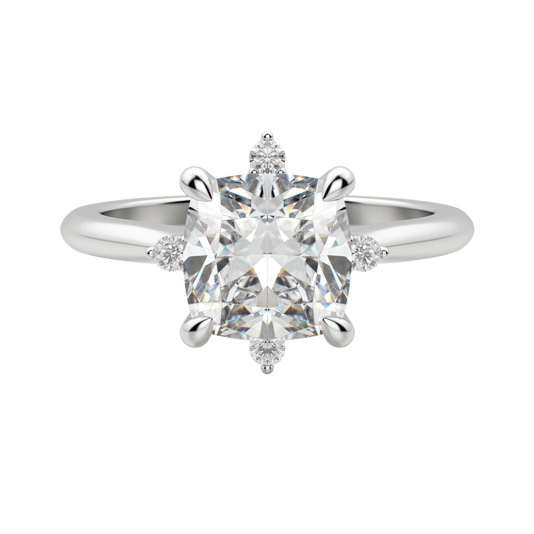 NOVA CLASSIC CUSHION CUT MOISSANITE ENGAGEMENT RING