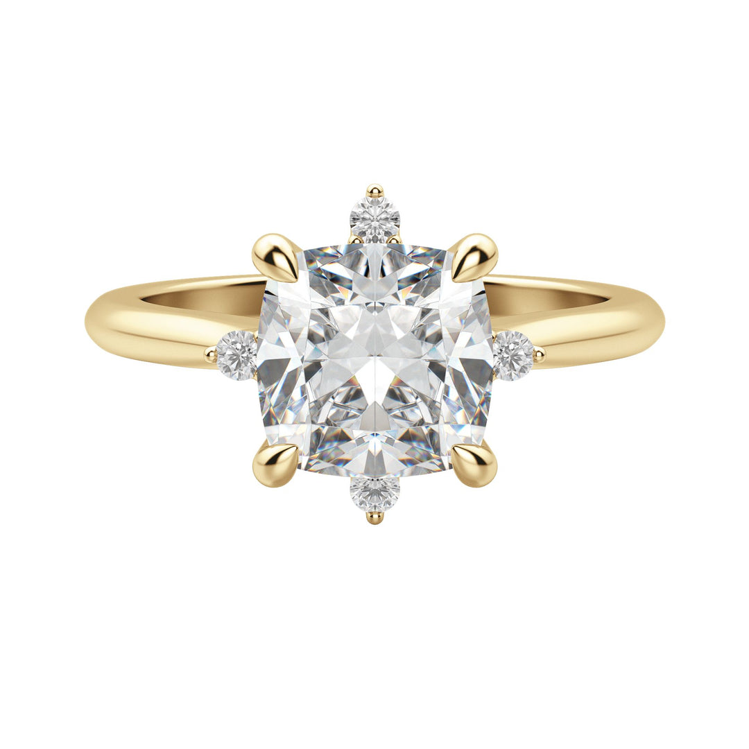 NOVA CLASSIC CUSHION CUT MOISSANITE ENGAGEMENT RING