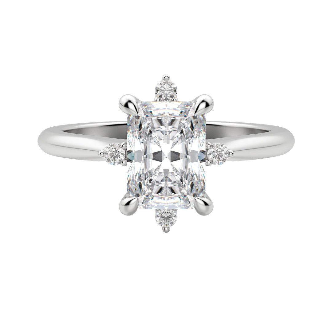 NOVA CLASSIC RADIANT CUT MOISSANITE ENGAGEMENT RING