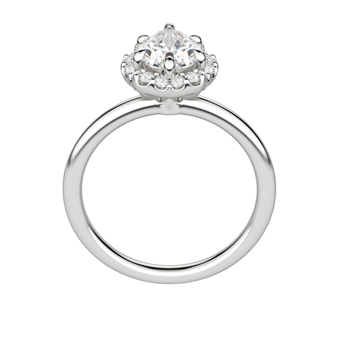 ALTO PEAR CUT MOISSANITE ENGAGEMENT RING