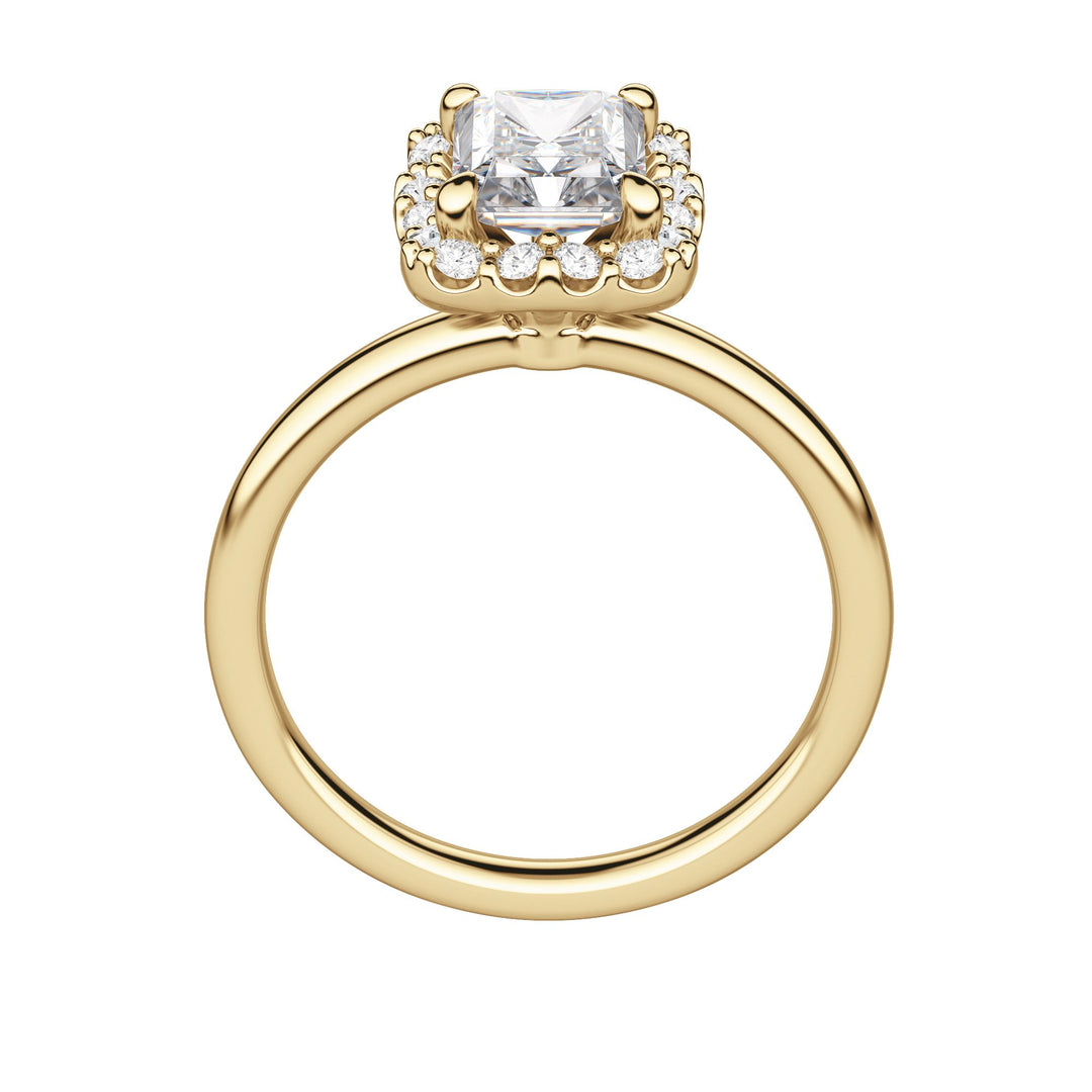 ALTO RADIANT CUT MOISSANITE ENGAGEMENT RING