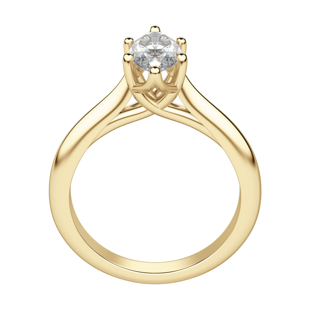 EDIT CLASSIC MARQUISE CUT MOISSANITE ENGAGEMENT RING