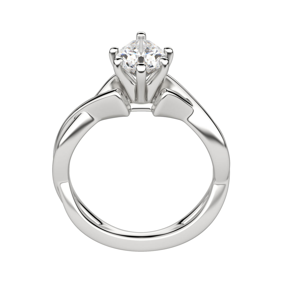 CHIC CLASSIC PEAR CUT MOISSANITE ENGAGEMENT RING