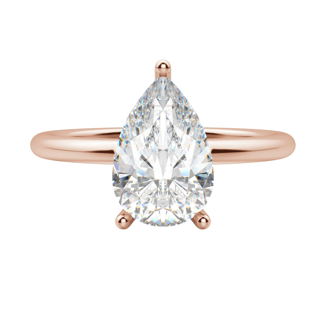 EAVE CLASSIC PEAR CUT MOISSANITE ENGAGEMENT RING