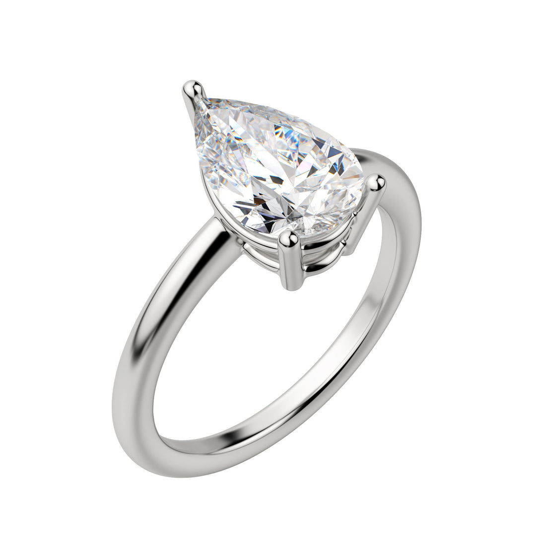 EAVE CLASSIC PEAR CUT MOISSANITE ENGAGEMENT RING