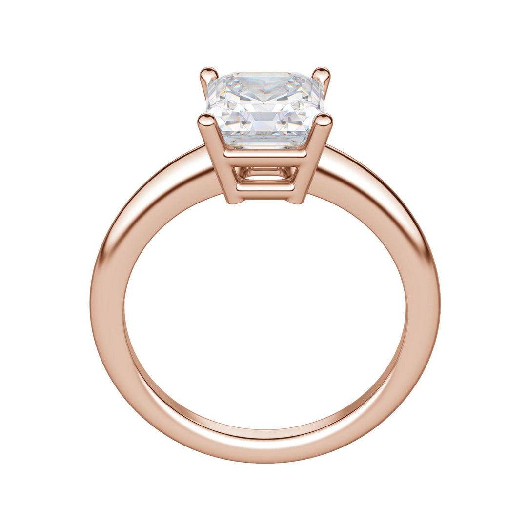 EAVE CLASSIC ASSCHER CUT MOISSANITE ENGAGEMENT RING