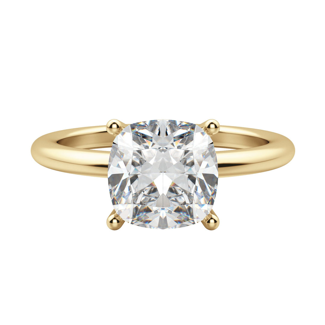 EAVE CLASSIC CUSHION CUT MOISSANITE ENGAGEMENT RING