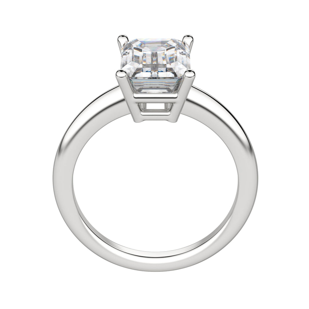 EAVE CLASSIC EMERALD CUT MOISSANITE ENGAGEMENT RING