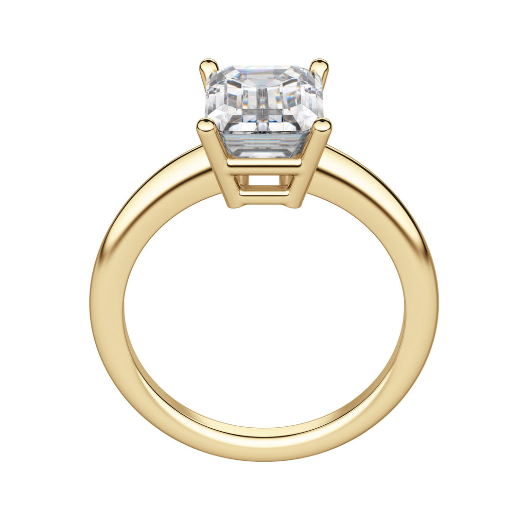 EAVE CLASSIC EMERALD CUT MOISSANITE ENGAGEMENT RING