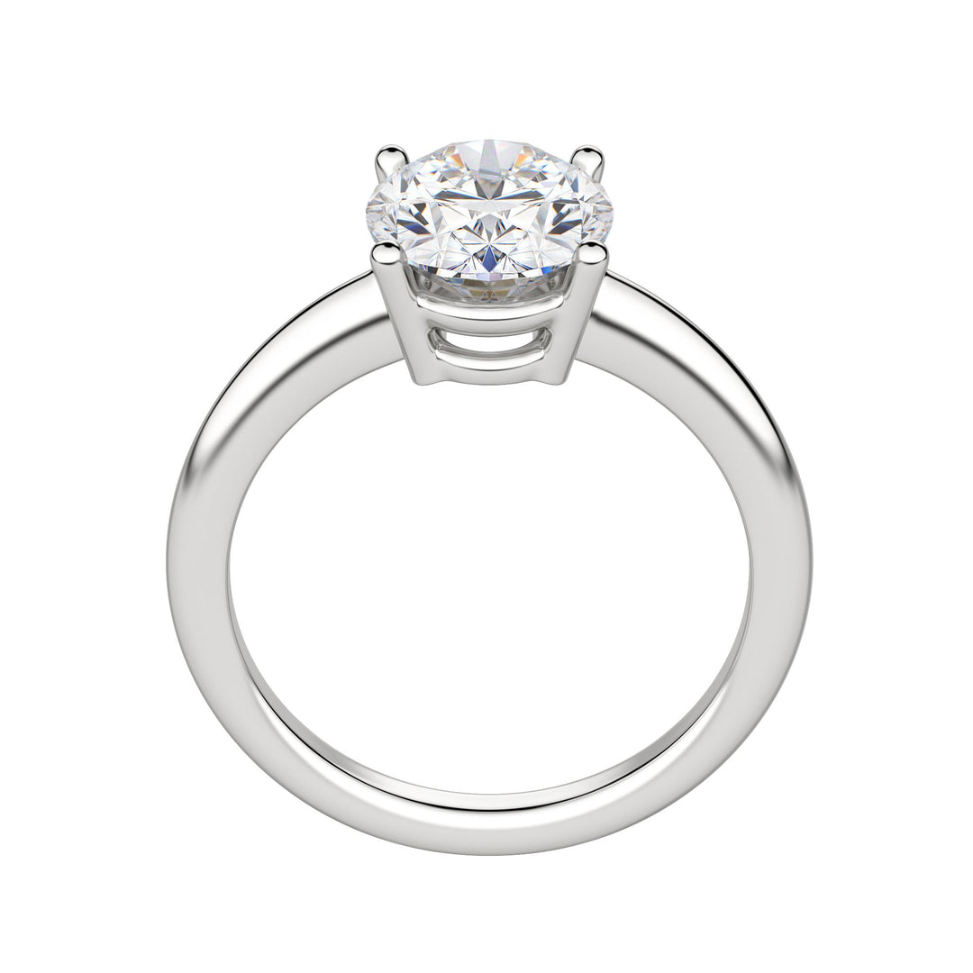 EAVE CLASSIC OVAL CUT MOISSANITE ENGAGEMENT RING