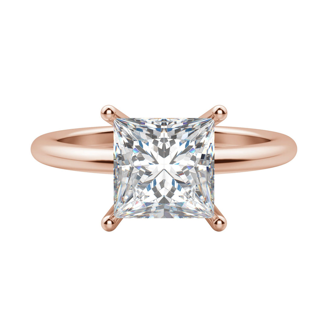 EAVE CLASSIC PRINCESS CUT MOISSANITE ENGAGEMENT RING