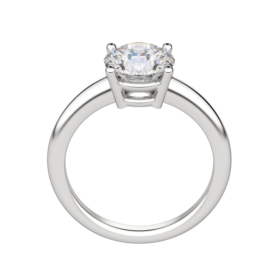 EAVE CLASSIC ROUND CUT MOISSANITE ENGAGEMENT RING