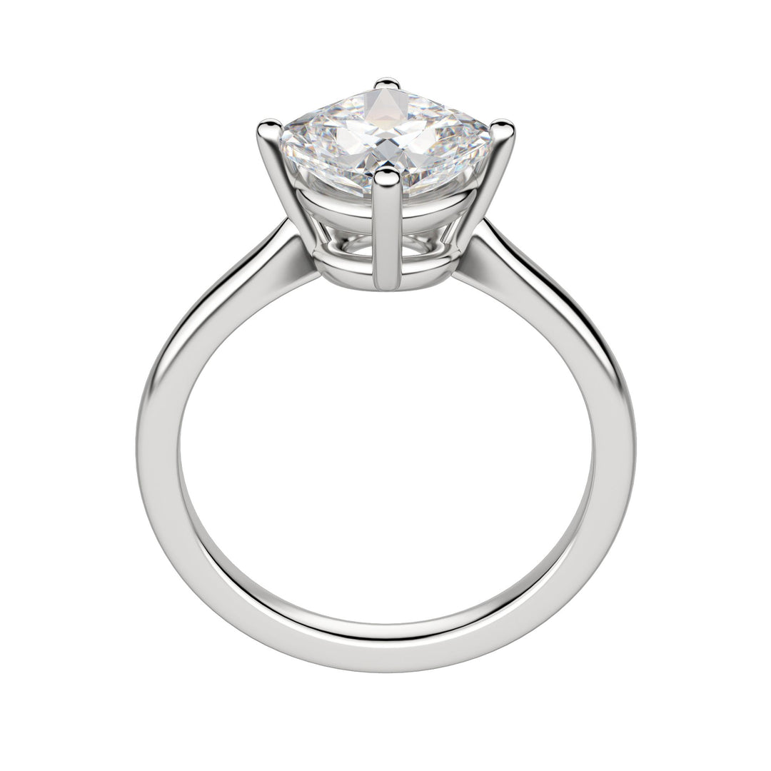 EAVE KITE CUSHION CUT MOISSANITE ENGAGEMENT RING