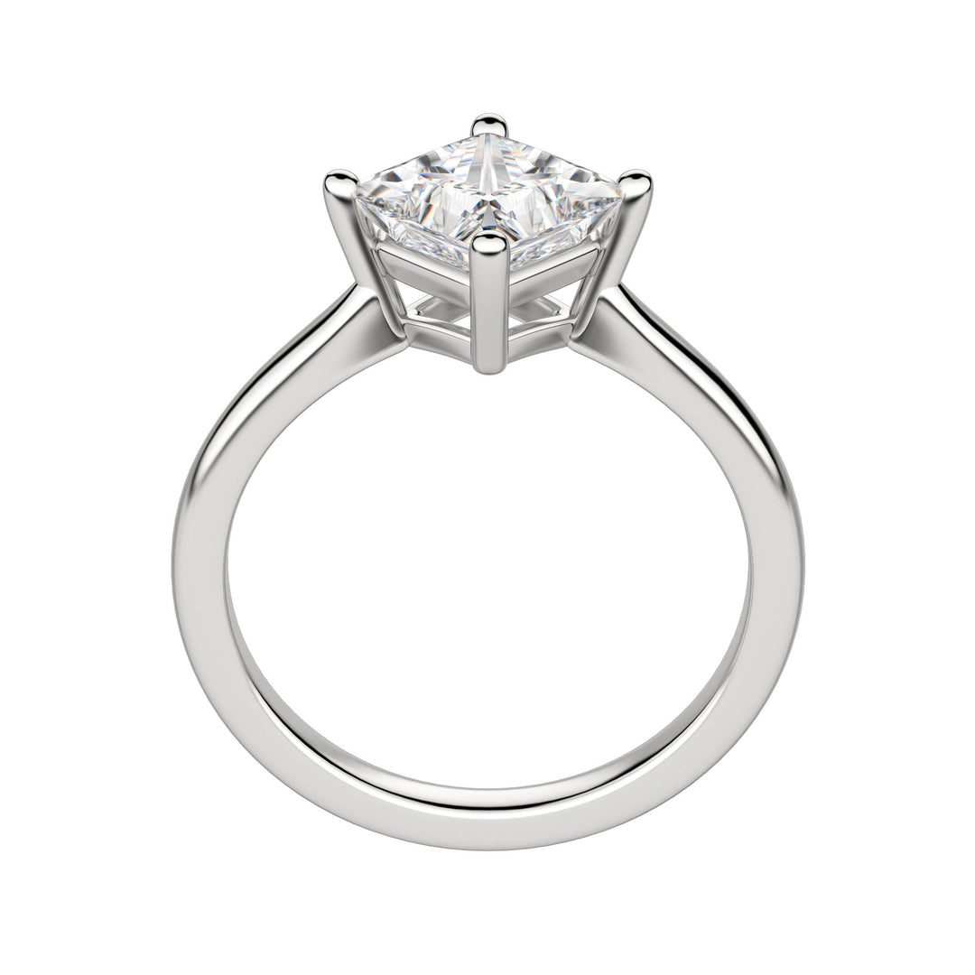 EAVE KITE PRINCESS CUT MOISSANITE ENGAGEMENT RING