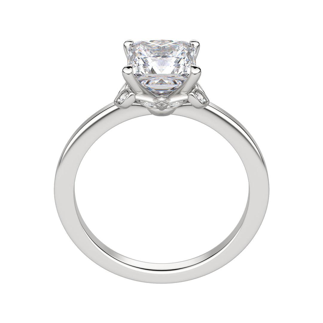 EDEN PRINCESS CUT MOISSANITE ENGAGEMENT RING