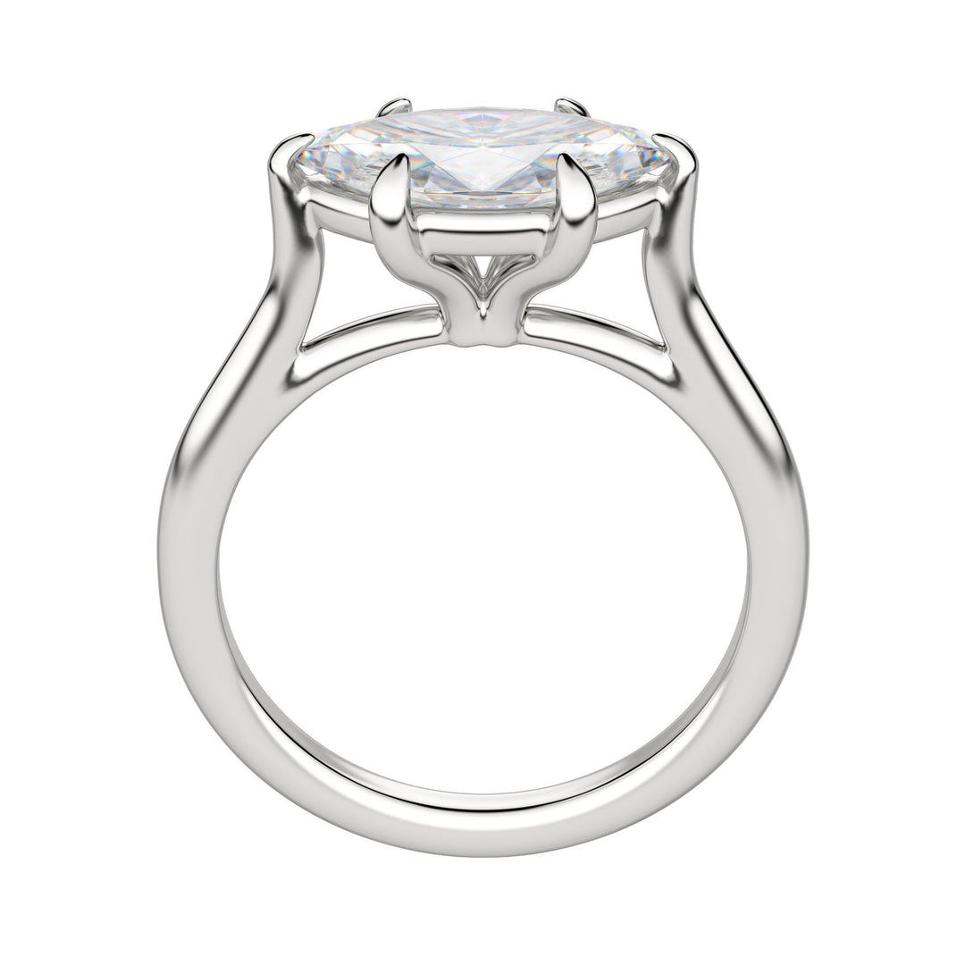 EDGY CLASSIC MARQUISE CUT MOISSANITE ENGAGEMENT RING