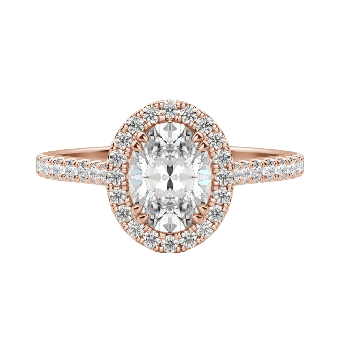 ENVY OVAL CUT MOISSANITE ENGAGEMENT RING