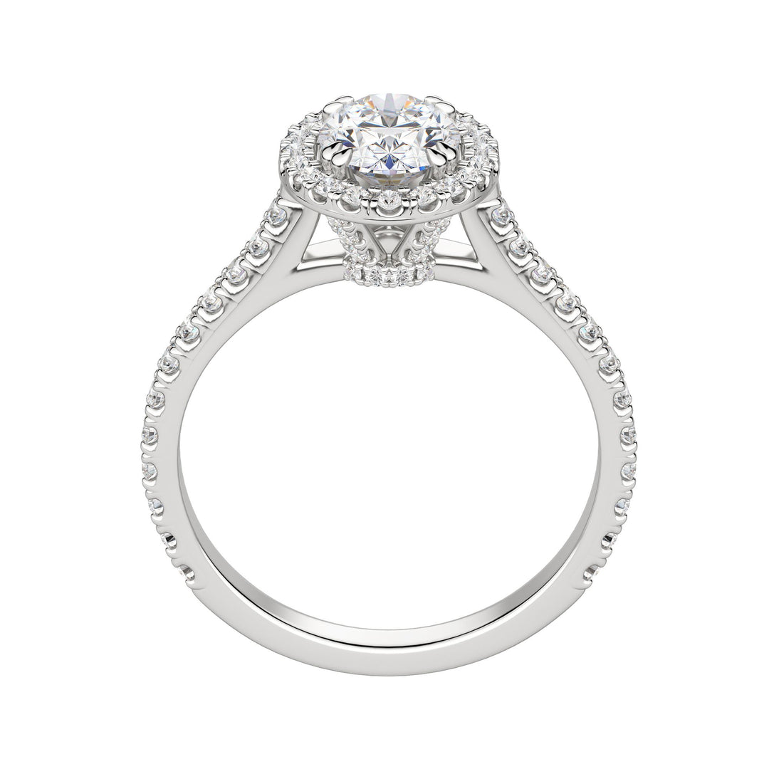 ENVY OVAL CUT MOISSANITE ENGAGEMENT RING