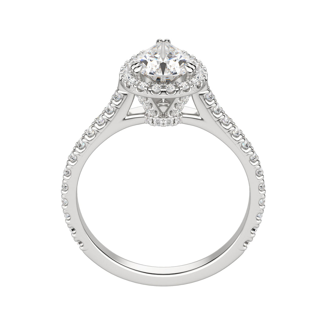 ENVY PEAR CUT MOISSANITE ENGAGEMENT RING