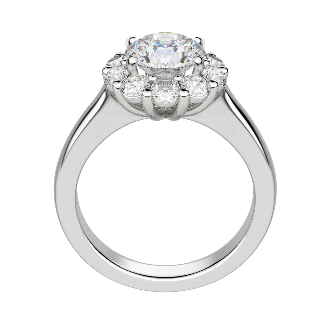 FAUN CLASSIC ROUND CUT MOISSANITE ENGAGEMENT RING