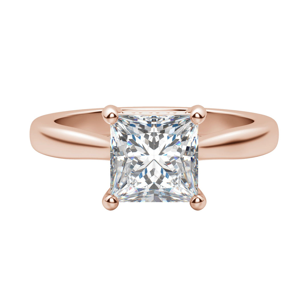 HERO PRINCESS CUT MOISSANITE ENGAGEMENT RING