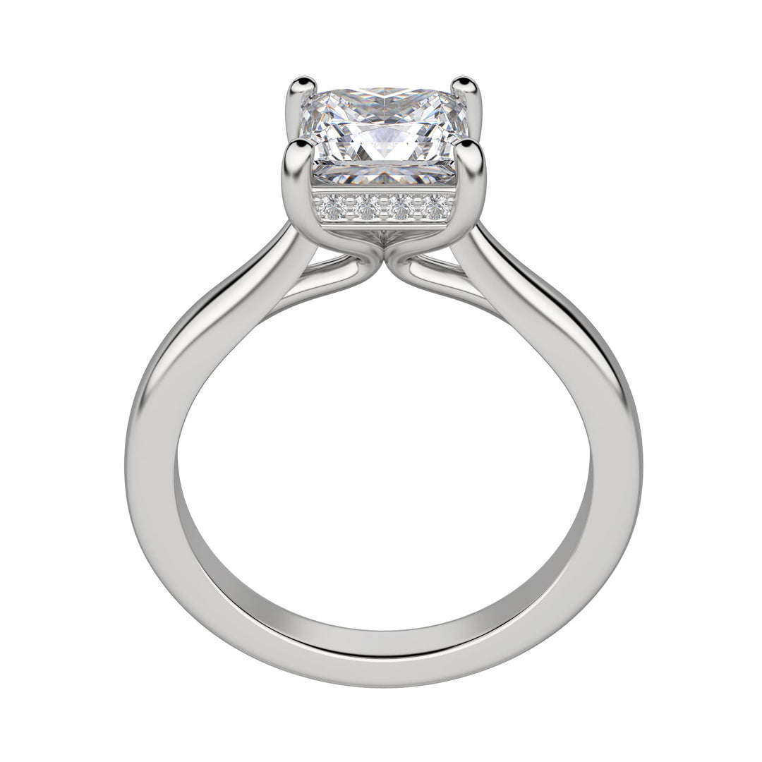 HERO PRINCESS CUT MOISSANITE ENGAGEMENT RING