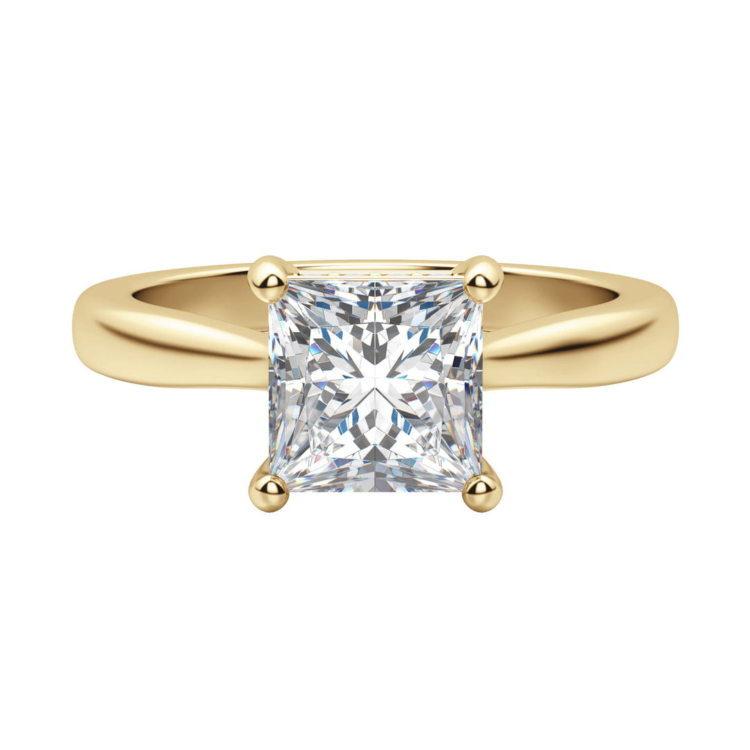 HERO PRINCESS CUT MOISSANITE ENGAGEMENT RING