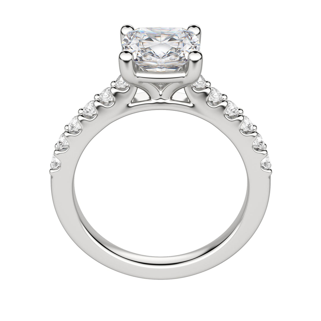 HORA CUSHION CUT MOISSANITE ENGAGEMENT RING