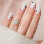 Load image into Gallery viewer, 2 CT Pear Cut Moissanite Engagement Ring, 14K Gold Ring, Promise ring, Solitaire Wedding Ring, Pear Classic Ring, Pear Cut Minimalist Ring image 2