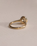 Load image into Gallery viewer, Minimalist 2.5 CT Round Cut Bezel Set Ring, Brilliant Round Cut Solitaire, 14k Solid Yellow Gold, Statement Ring, Gift For Bride, In Fashion image 3