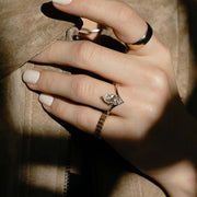 1.80 Ct Marquise Cut Moissanite Engagement Ring, Wedding Ring, Marquise Cut Ring, Elongated Marquise, Solitaire Luxury Ring for Her image 2