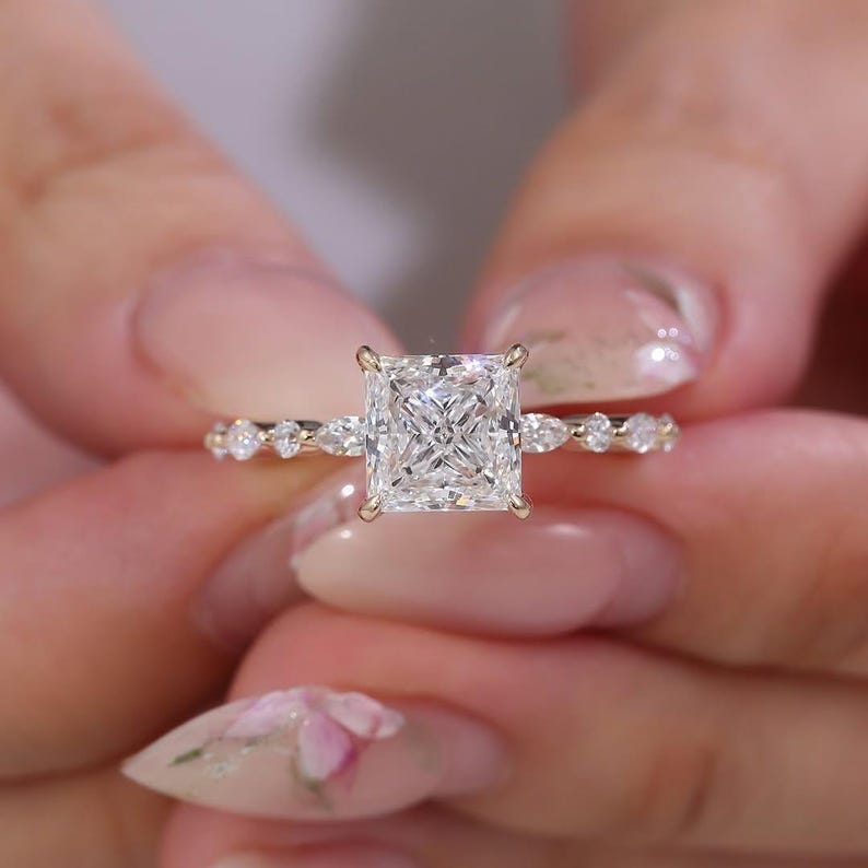modern engagement ring
classic engagement ring
handmade engagement ring
gift for her
anniversary ring
promise ring
forever ring
elegant ring
timeless jewelry
romantic jewelry
statement engagement ring
vintage inspired ring
ethereal ring
beautiful ring
princess cut jewelry
princess cut gold jewelry
princess cut bridal
princess cut moissanite jewelry
princess cut gemstone
square cut ring
square engagement ring
square stone ring
square moissanite ring
square solitaire ring
four prong ring