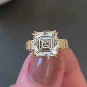 vintage art deco engagement ring