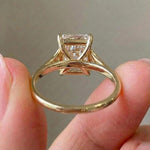 Load image into Gallery viewer, 5 Carat E, VVS2 IGI Certified Radiant Cut Diamond Engagement Ring, Split band Ring, Anniversary bridal Wedding Gift For Her. image 4