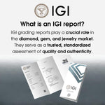 Load image into Gallery viewer, 2CT Emerald Cut Lab Grown Diamond Engagement Ring: Half Bezel, IGI Certified image 5