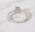 Load image into Gallery viewer, Lab Grown E,VVS2, IGI Certified Cushion Diamond Engagement Ring, Split Band Ring, Solitaire Cushion Ring for Her Anniversary Gifts image 4