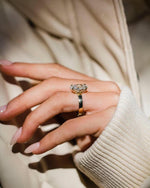 Load image into Gallery viewer, 4 CT Oval Cut Engagement Ring 14K Yellow Gold Solitaire Wedding Ring Bridal Ring Oval Diamond Promise Ring Unique Anniversary Gift For Her image 6