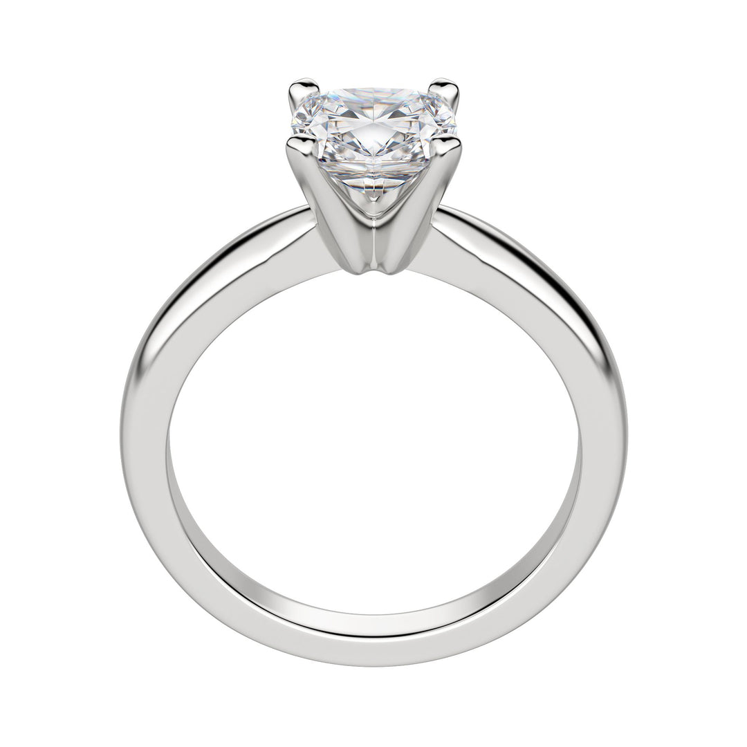 ISLE CUSHION CUT MOISSANITE ENGAGEMENT RING