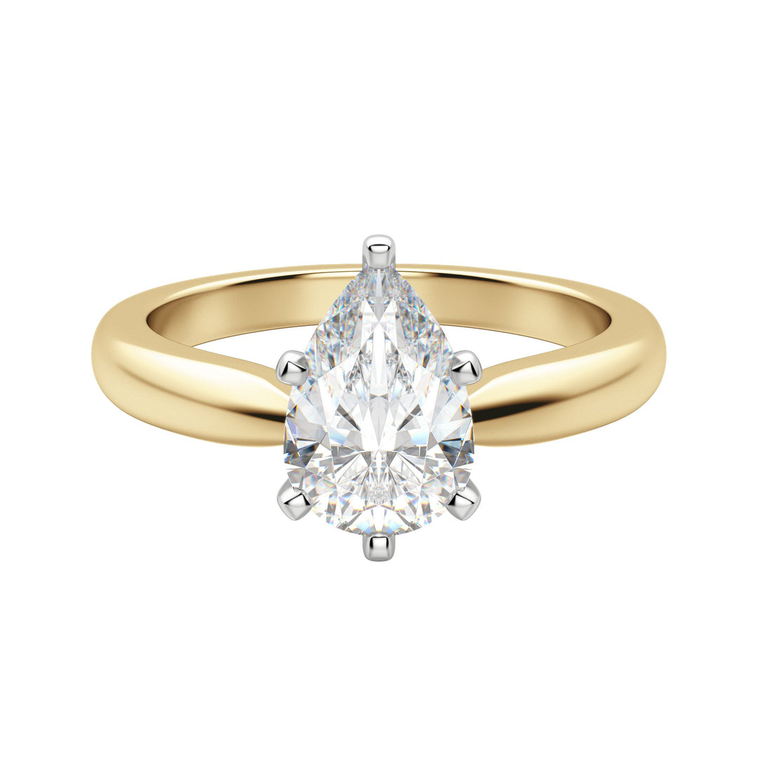 ISLE PEAR CUT MOISSANITE ENGAGEMENT RING