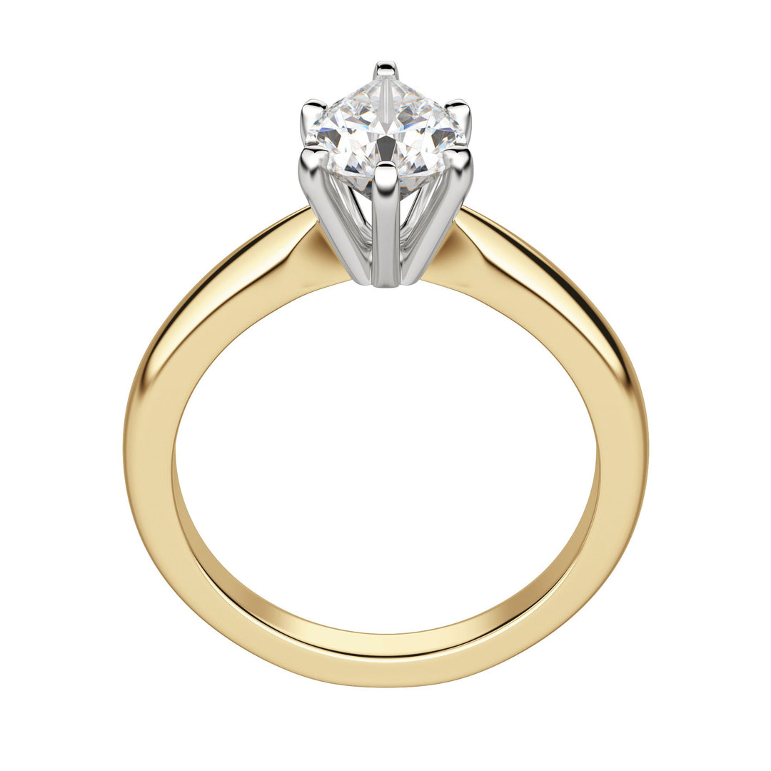 ISLE PEAR CUT MOISSANITE ENGAGEMENT RING