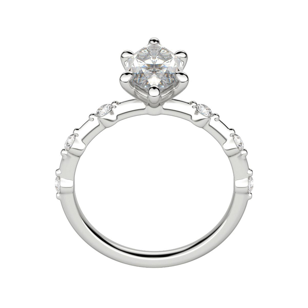 NAPA MARQUISE CUT MOISSANITE ENGAGEMENT RING