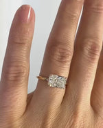 Load and play video in Gallery viewer, East West Radiant Cut Lab Grown Diamond Engagement Ring - 14K Gold Solitaire Ring