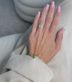 Load and play video in Gallery viewer, Bezel Set 3 Carat IGI Certified Emerald Cut Lab Grown Diamond Engagement Ring
