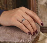 Load and play video in Gallery viewer, Lab Grown IGI Certified Cushion Diamond Engagement Ring, Split Band Ring