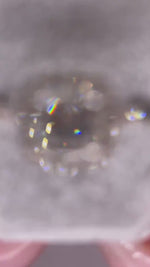 Load and play video in Gallery viewer, Round Cut 2 carat E Color VVS2 Clarity IGI Certified Lab Grown Diamond Halo Engagement Ring