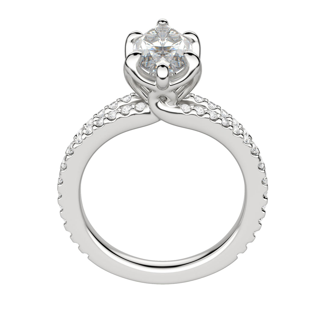 RAIA MARQUISE CUT MOISSANITE ENGAGEMENT RING