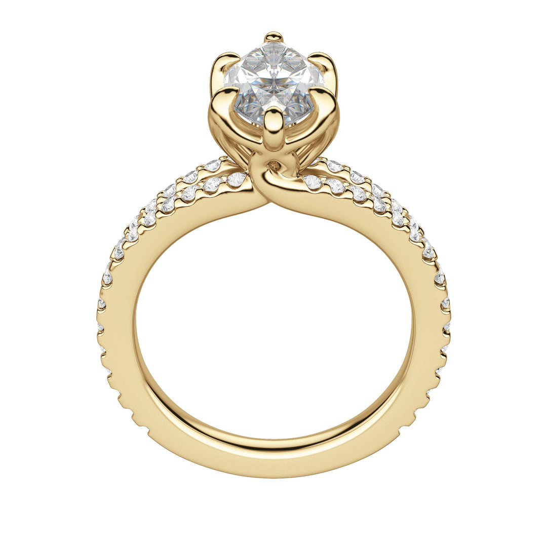 RAIA MARQUISE CUT MOISSANITE ENGAGEMENT RING