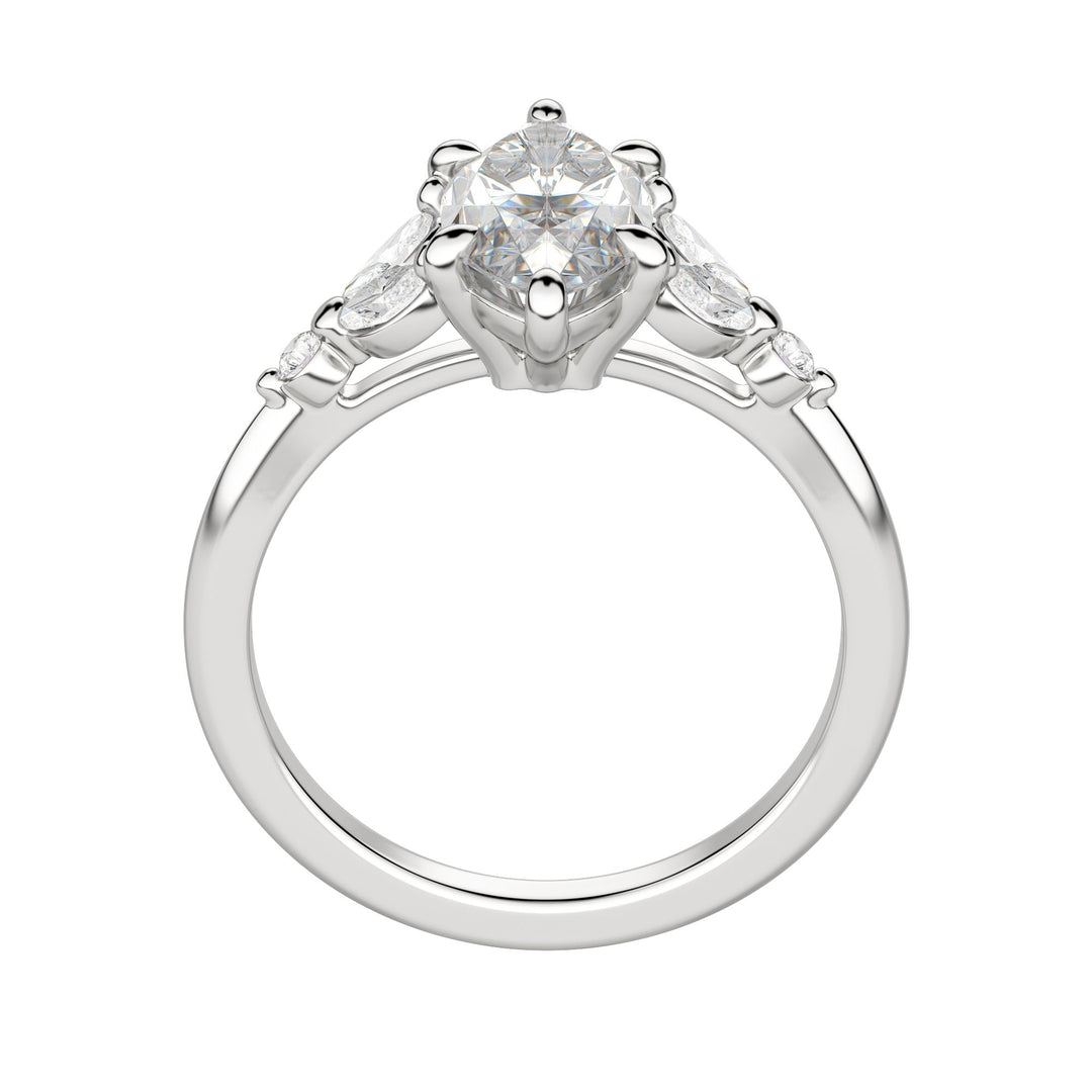 SERA MARQUISE CUT MOISSANITE ENGAGEMENT RING